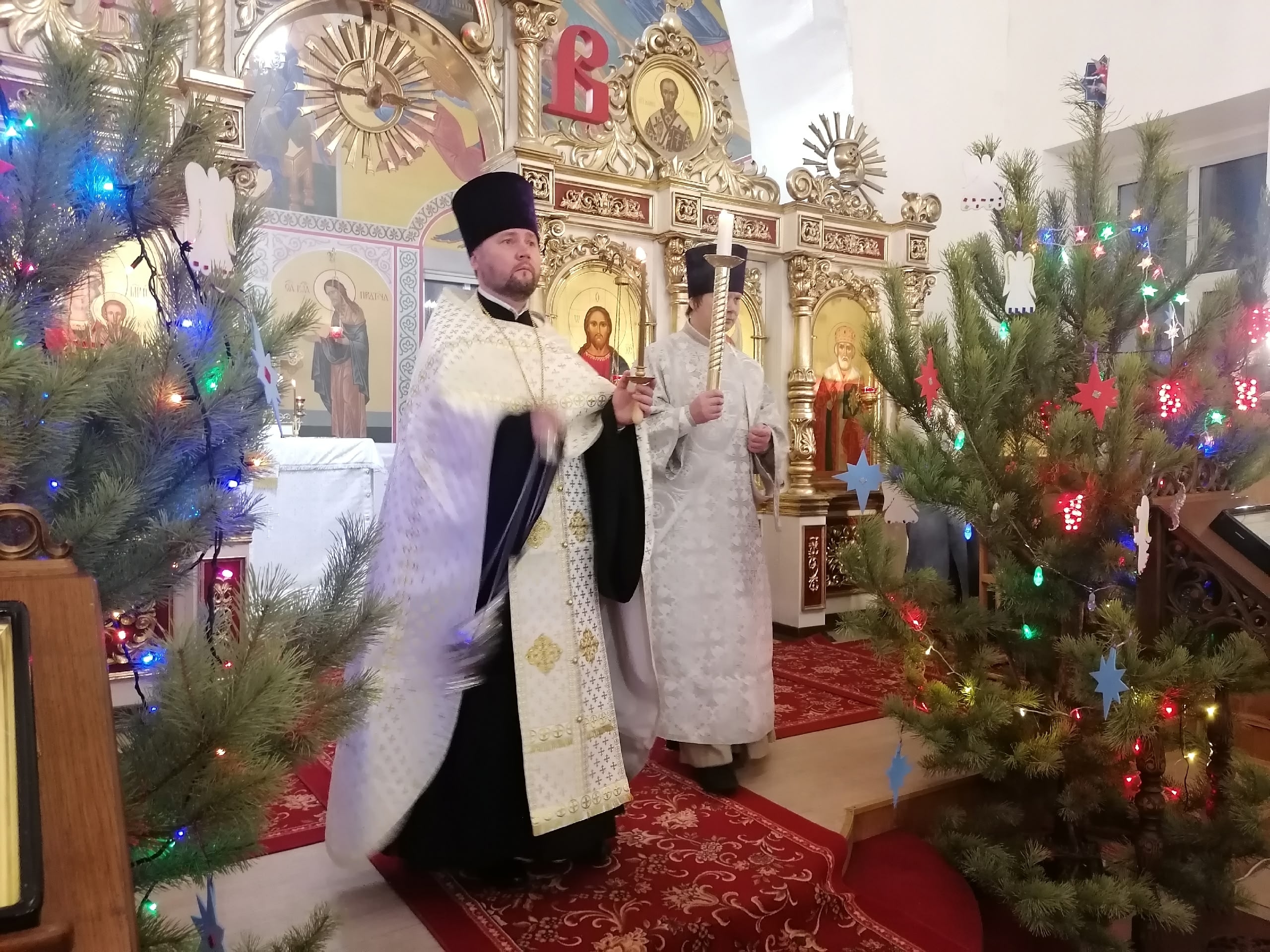 Всенощное бдение в канун праздника Рождества Христова