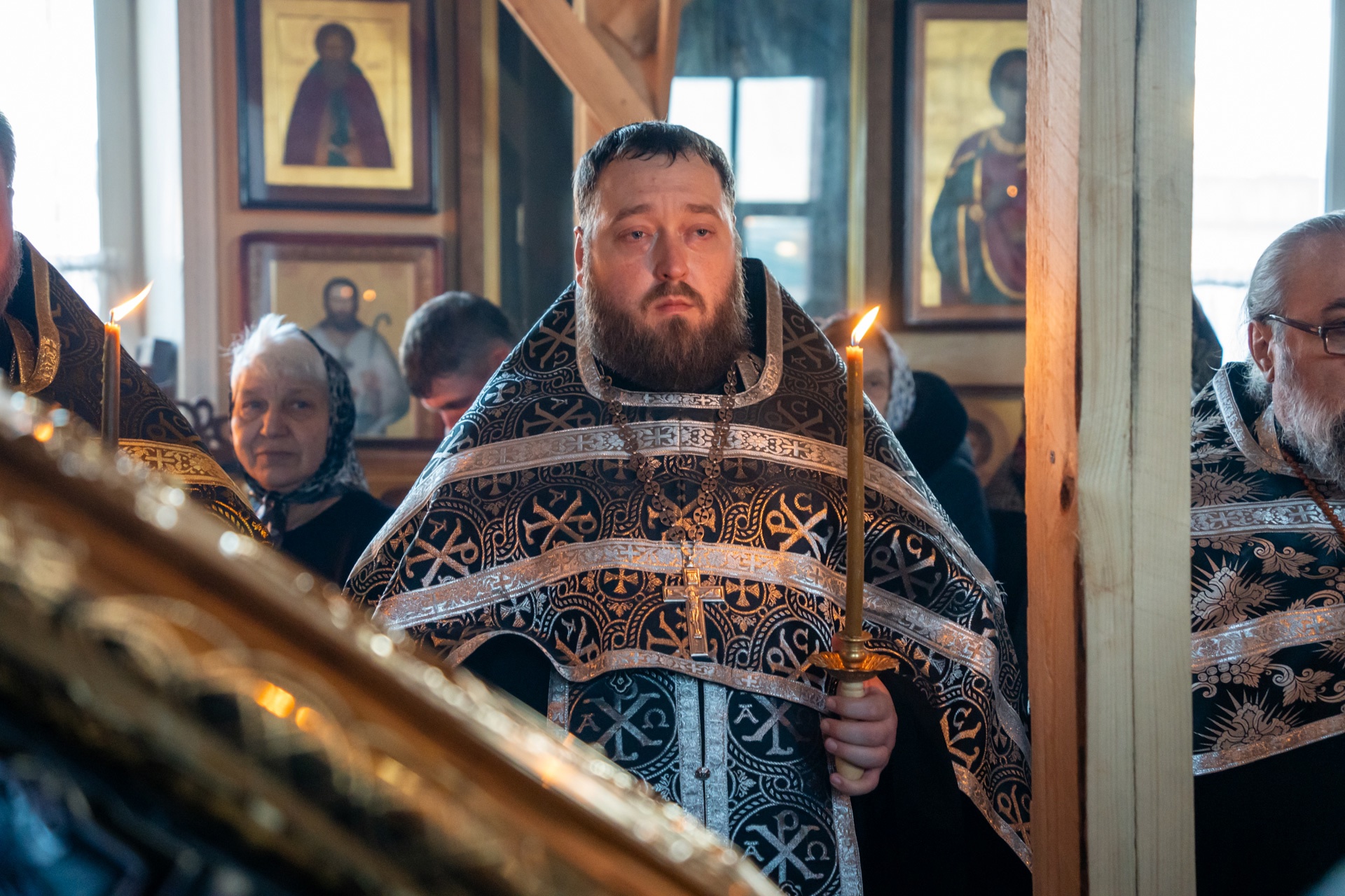 Митрополит Серафим совершил чин Пассии в нашем храме   