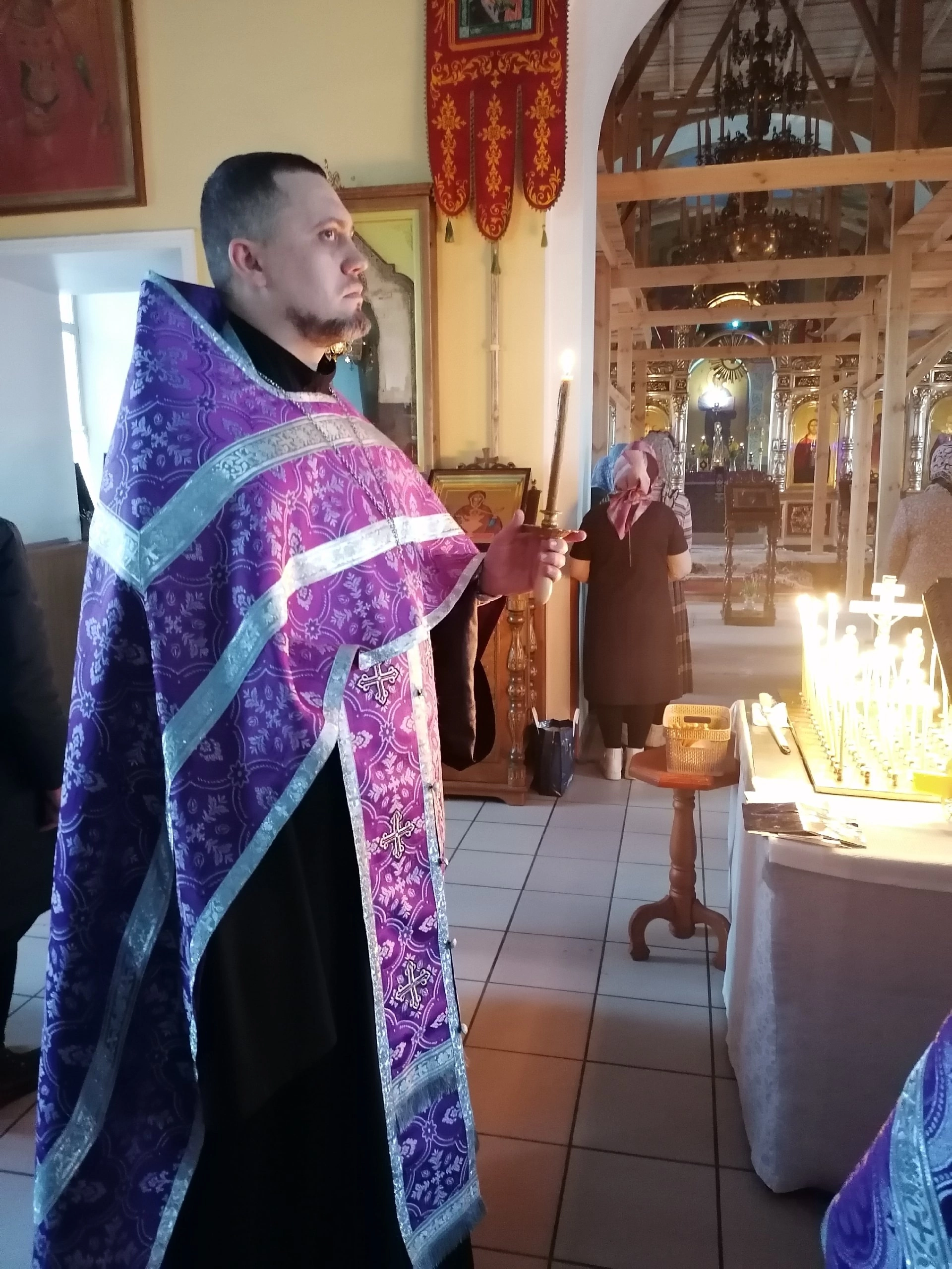 Вечернее богослужение в канун родительской субботы