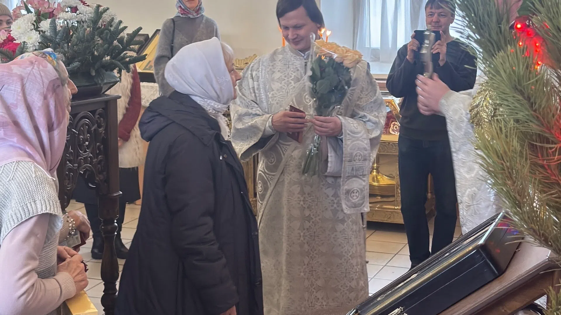 Поздравление с Днём рождения  диакона Сергия Исайчева 