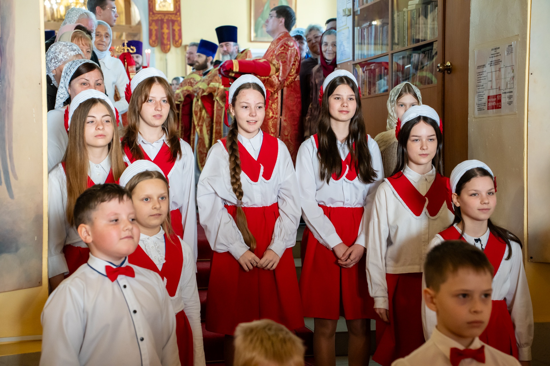 В день престольного праздника митрополит Серафим совершил литургию в нашем храме