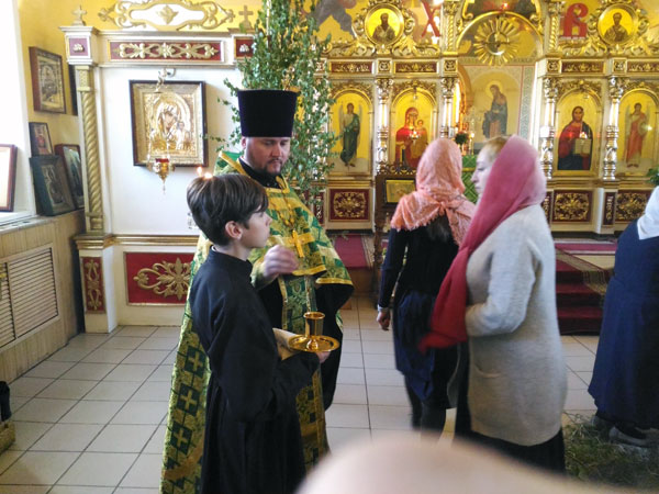 Всенощное бдение накануне дня святой Троицы