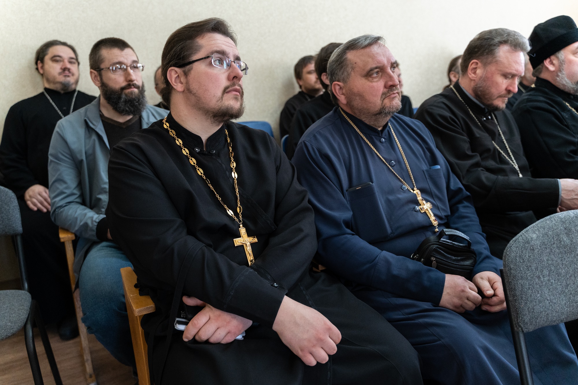 Иерей Сергий Карасёв присутствовал на встрече с заместителем Синодального отдела религиозного образования и катехизации игуменом Иоанном Рубиным 