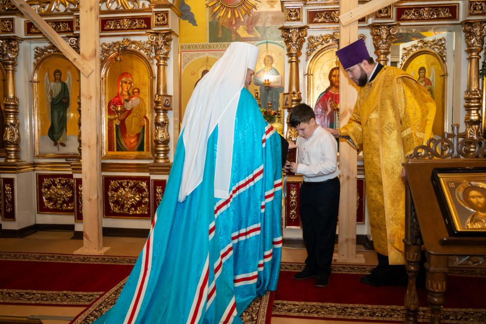 В канун престольного праздника митрополит Серафим совершил всенощное бдение в нашем храме