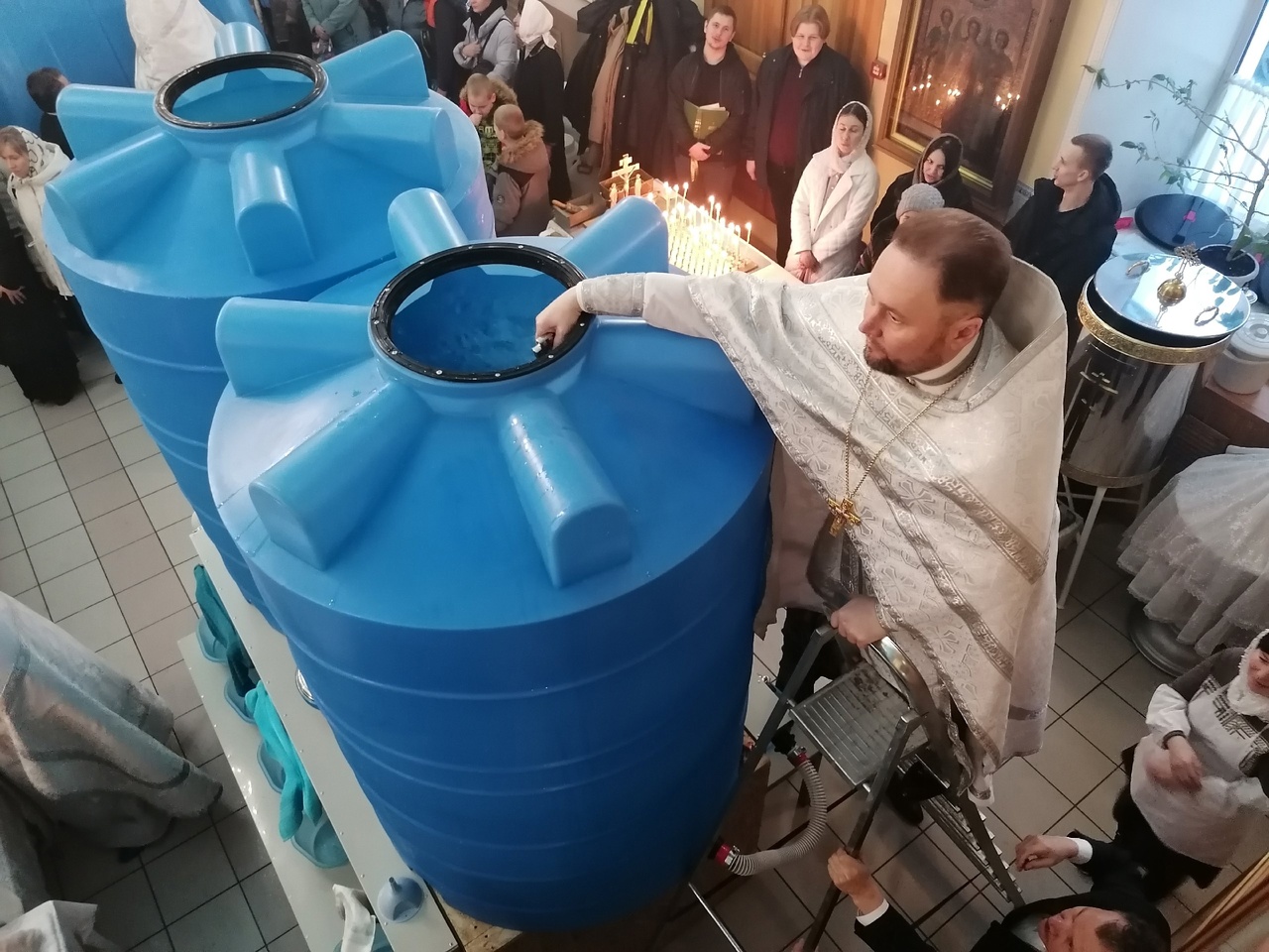 Празднование Крещение Господне