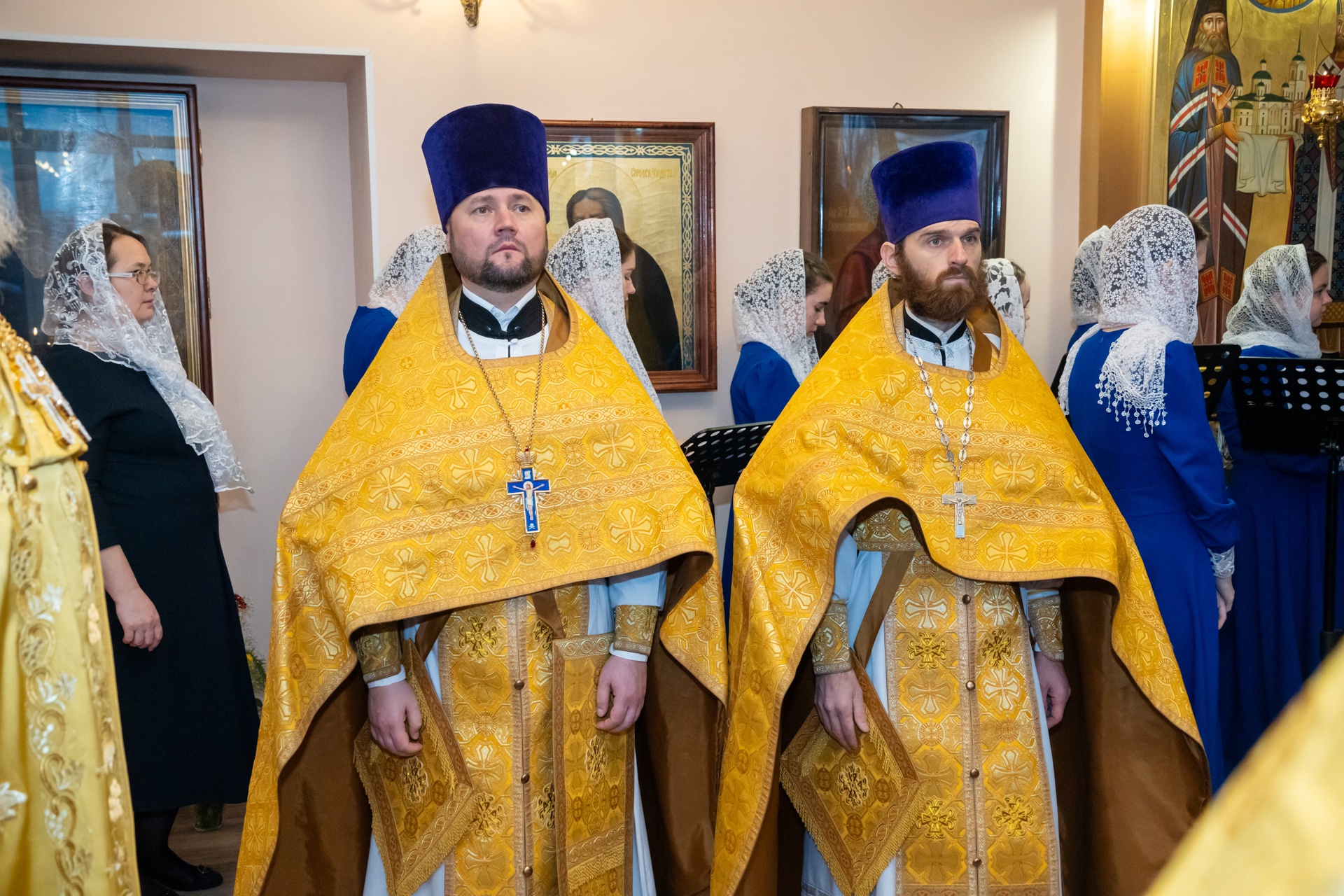 Протоиерей Александр Филиппов сослужил митрополиту Серафиму в престольный праздник и актовый день в Пензенской духовной семинарии   