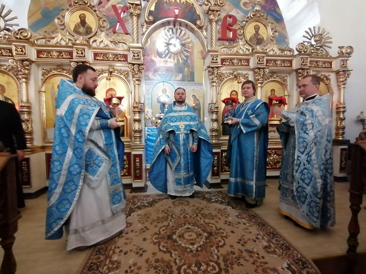 Празднование Введение во храм Пресвятой Богородицы