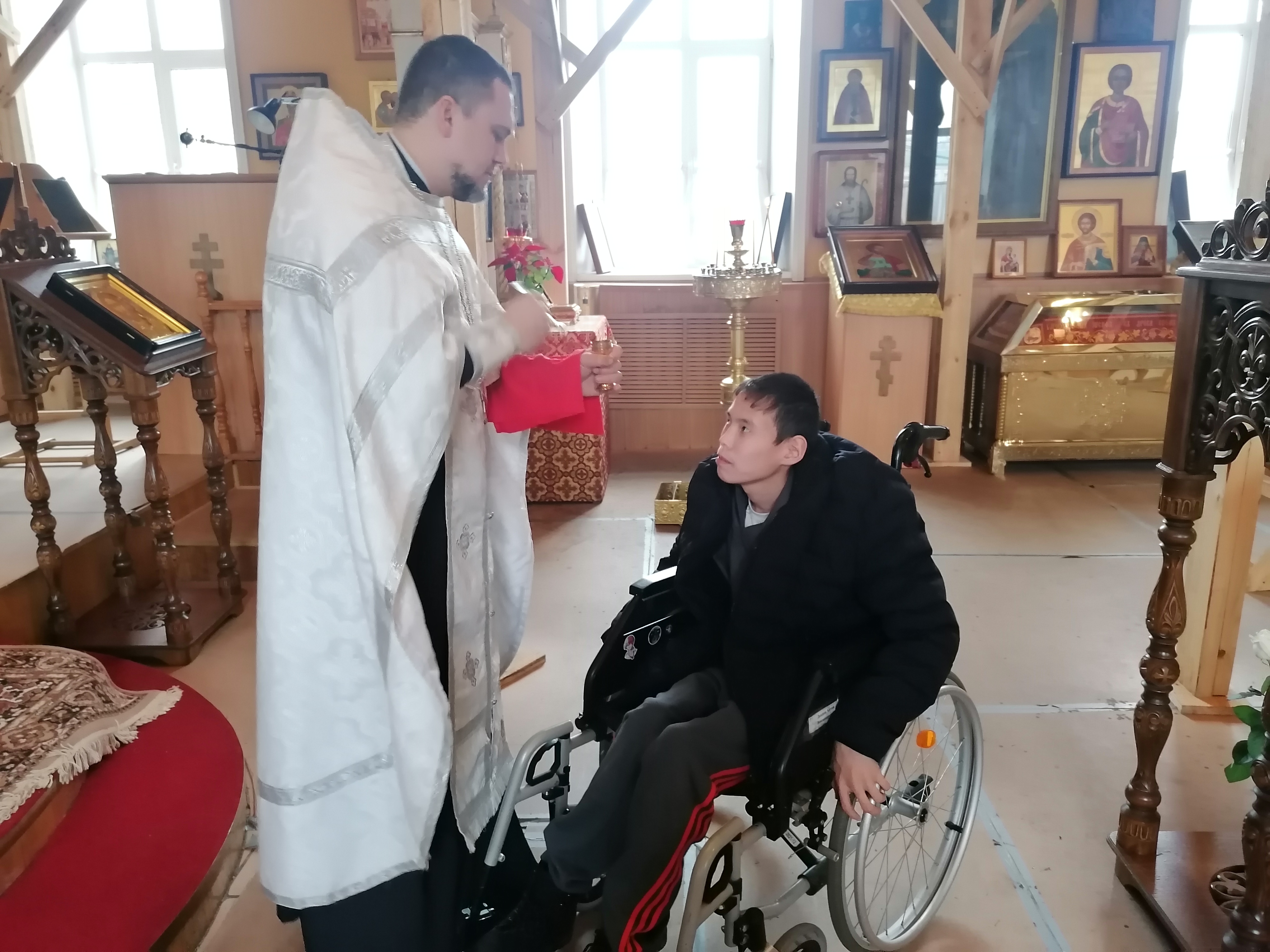 Состоялась духовно-просветительская встреча детей со священником