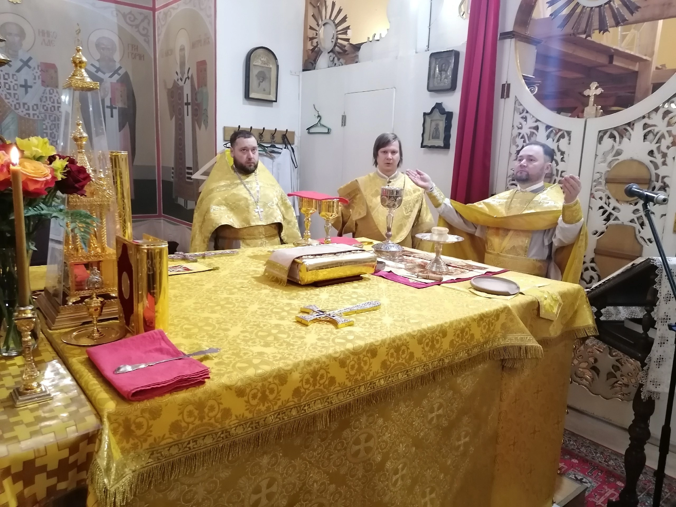 Празднование дня памяти святителя Николая Чудотворца