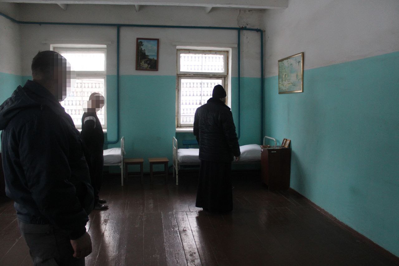 Протоиерей Антоний Шварёв поздравил осужденных ИК-7 с Рождеством Христовым