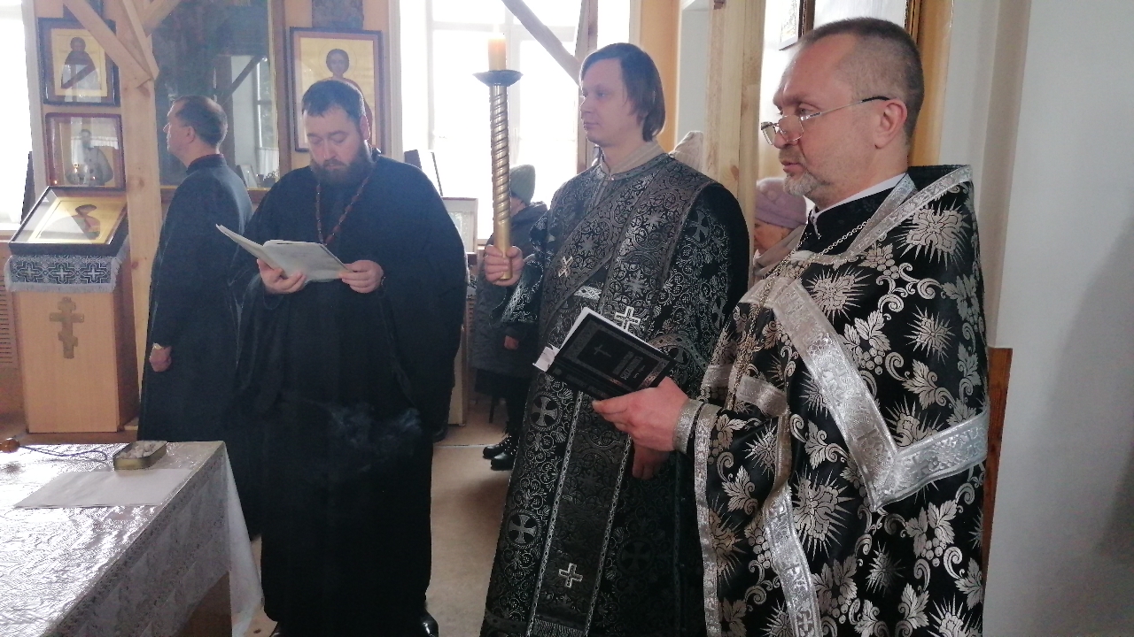 Служба в четверг первой седмицы Великого поста