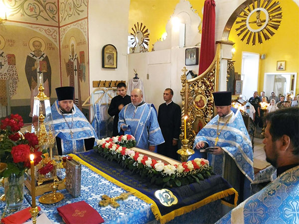 Всенощное бдение накануне праздника Успения Пресвятой Богородицы