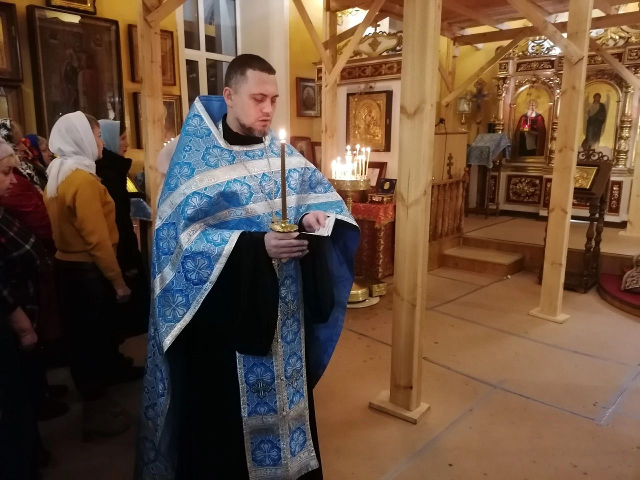 Всенощное бдение в канун празднования Введения во храм Пресвятой Богородицы
