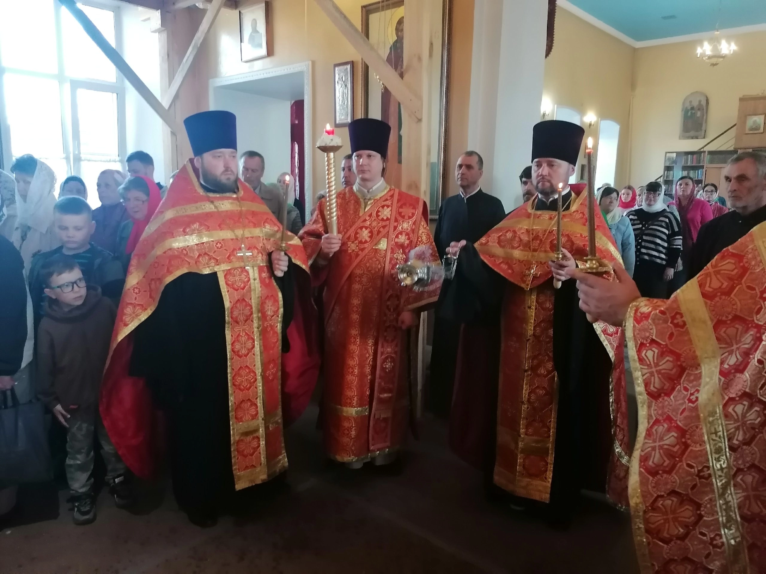 Всенощное бдение в канун престольного праздника нашего храма 