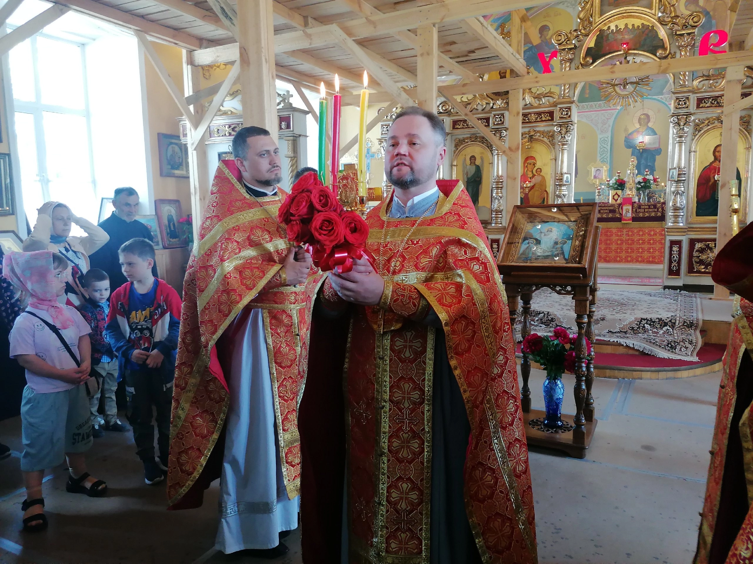 Богослужения в Неделю о слепом 