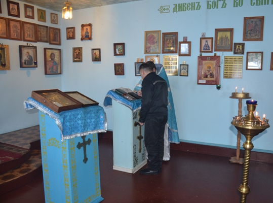 В канун дня памяти апостолов Петра и Павла в ИК-7 состоялось праздничное богослужение