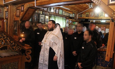 Протоиерей Антоний Шварёв поздравил осужденных ИК-7 с Рождеством Христовым