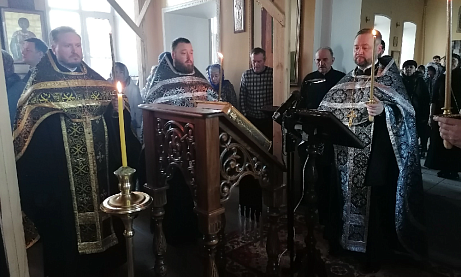 Вечерня с чином Пассии