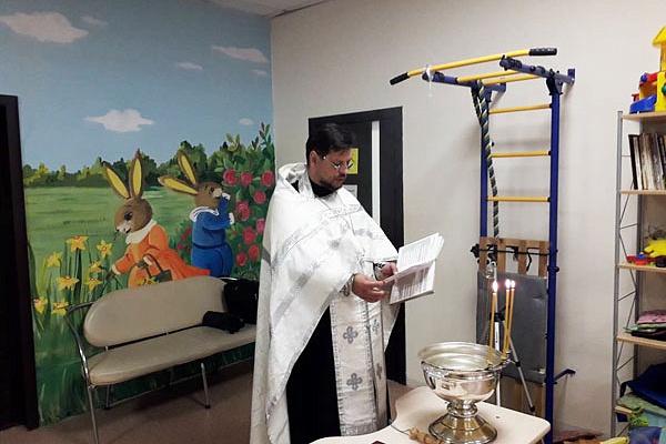 Иерей Сергий Беляков посетил с пастырским визитом ФОЦ "Адели-Пенза"