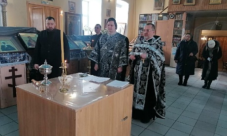 Служба в четверг первой седмицы Великого поста