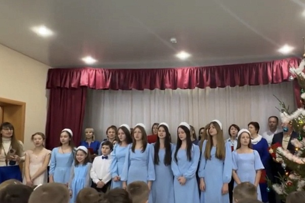 Рождественский утренник в воскресной школе нашего храма