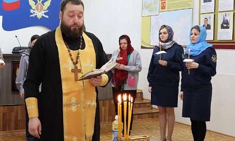 Протоиерей Антоний Шварев совершил Таинство Соборования в Пензенском УФСИН