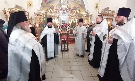 Всенощное бдение в канун Крещения Господня