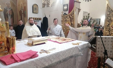 Всенощное бдение в канун праздника Рождества Христова