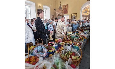 Празднование Преображения Господня