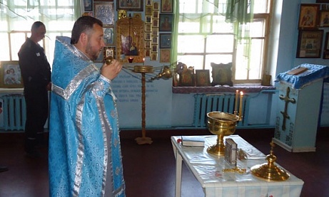 В Ильин день прошло праздничное богослужение в ИК-7