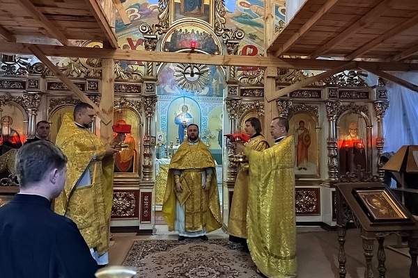 Богослужения в Неделю 20-ю по Пятидесятнице