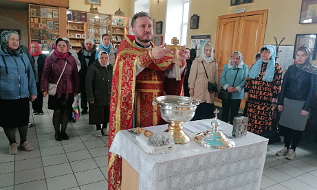Богослужение в день Преполовения Пятидесятницы 