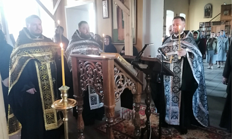 Вечерня с чином Пассии