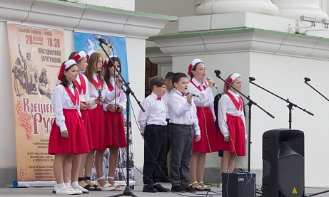 Воспитанники воскресной школы участвовали в праздничном концерте «Колокольные звоны Святой Руси»