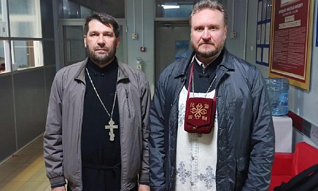 Священники посетили раненых участников СВО в военном госпитале Пензы