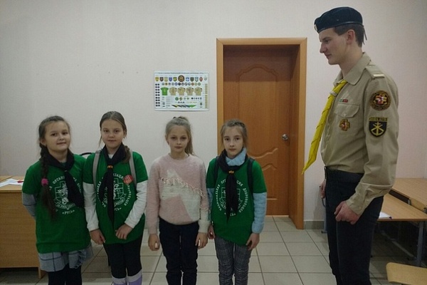 При нашем храме начал свою работу патруль следопытов