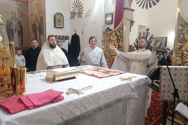 Всенощное бдение в канун праздника Рождества Христова