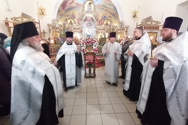 Всенощное бдение в канун Крещения Господня