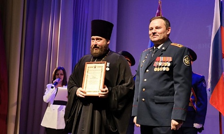 Протоиерею Антонию Швареву объявлена благодарность от директора ФСИН  России