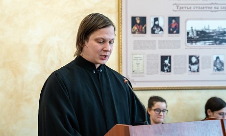 Диакон Сергий Исайчев участвовал в заседании секции «Защита традиционных духовно-нравственных ценностей: вызовы и угрозы» в Пензенской семинарии  