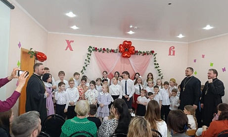 В воскресной школе Никольского храма г.Пензы состоялся Пасхальный утренник