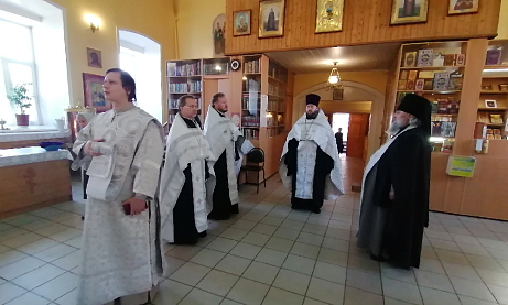 Всенощное бдение в канун праздника Вознесения Господня 