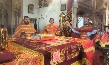 Богослужения в Неделю о самаряныне 