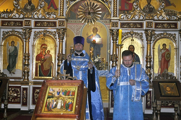 Всенощное бдение в канун празднования Покрова Пресвятой Богородицы